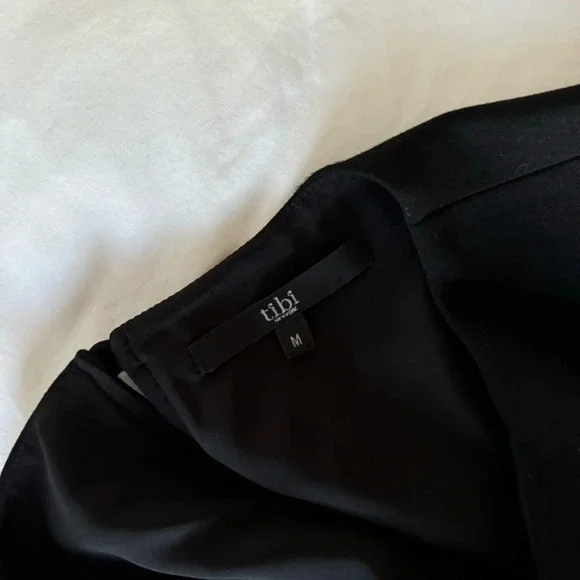 Tibi Black Crew Neck Dress - Picture 9 of 10